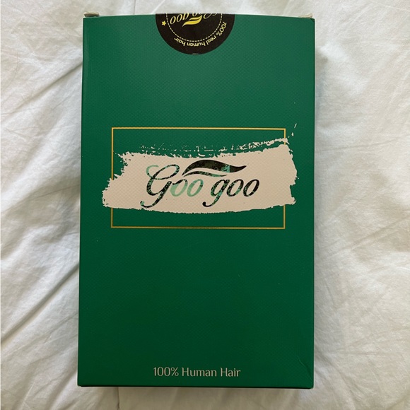 goo goo clip in hair extensions - Ombré ash brown to platinum #T9 - Picture 4 of 5